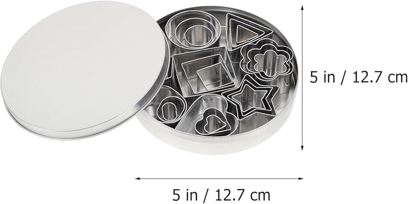 Hexagon Stainless Steel Cookie Molds Set With Kraft Paper Box For Baking - Image 2